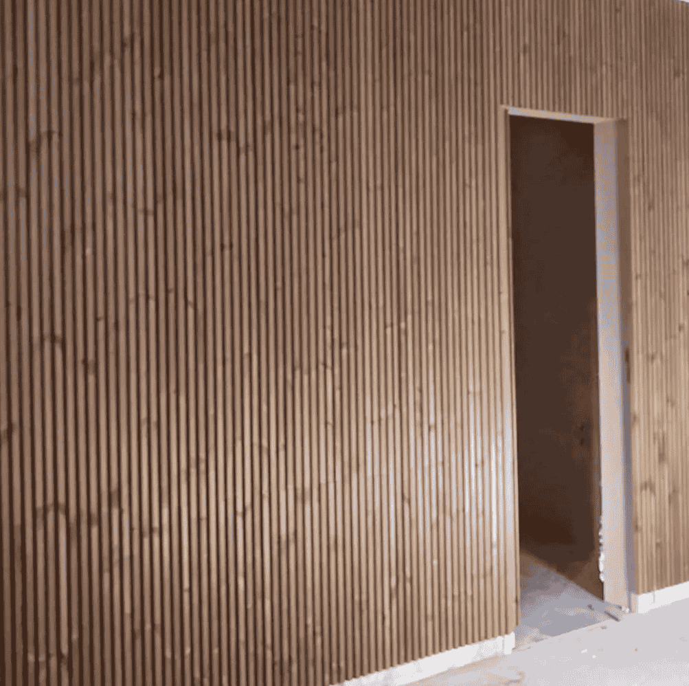 Painel ripado termowood